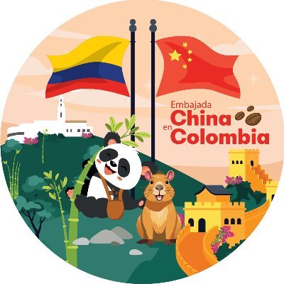 ¡Bienvenidos a la cuenta oficial de la Embajada de la República Popular China en Colombia!
Embajador @zhu_jingyang