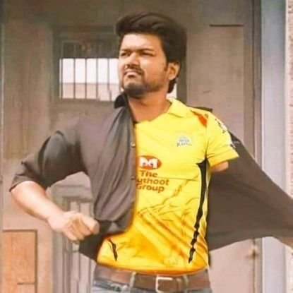 CSK 💛 - #MSDhoni 🐐 |
TVK ♥️ - #ThalapathyVijay |Films & Series 💫 | Backup acct got suspended 💀
