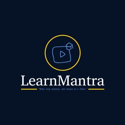 rutvikkalkani16's profile picture. LearnMantra is committed to providing intelligent educational content and creating a welcoming learning atmosphere so that people can achieve their goals.
