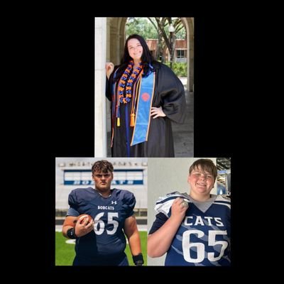 Football Fam cheering
Corbin - Varsity Bobcats #65 Weston- Jr Bobcats #65
Taylor UF Alumni🐊!
We back the 💙 🚔!
Ohana Over EVERYTHING!