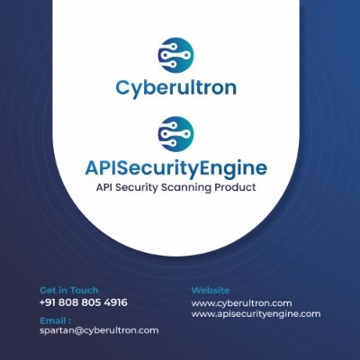 cyberultron's profile picture. At CyberUltron, we are dedicated to providing you with the latest insights, tools, and strategies to fortify your API security posture.