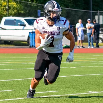 Aiden_Hansen31's profile picture. 3⭐️RB/ATH /Torrington High (CT) C/O 2026 🎓GPA 3.14/ 5’7” 175lbs 4.56 40/4.10 shuttle 🧨/NCAA ID 2210702194 /NCSA/ cell 860-795-4513