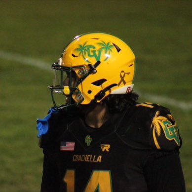 | Coachella Valley HS C/O 25’| LB | EDGE | TE | 3.8 GPA | 6’1 220 | albadominic7@gmail.com | https://t.co/Z6ebnn9rsc