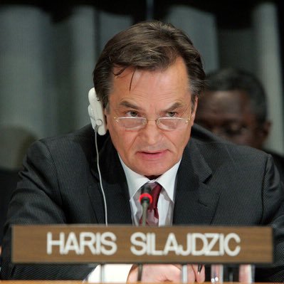 Uzor - prof. dr. Haris Silajdzić. Desničar. Antikomunista. Paternalista.