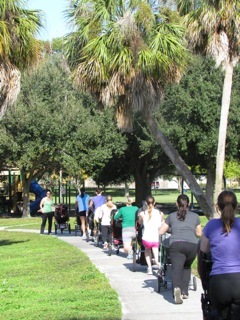 Stroller Strides of St. Pete: where moms and babies can exercise socialize and have fun together!