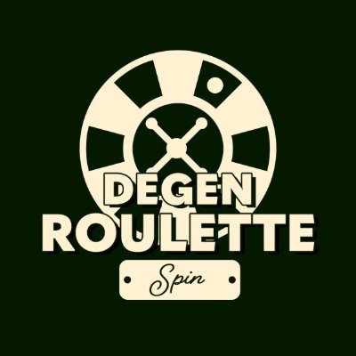 DegenSpin's profile picture. Degen Roulette Spin. Fortune Favors the Bold – Spin to Win! 🍀