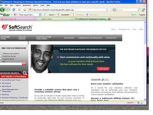 Sales & marketing organization helping software publishers and affiliates to promote their products