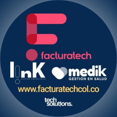 facturatechcol's profile picture. Empresa transnacional, especialistas en facturación, nómina electrónica, documentos soporte, POS electrónico y software especializado en Sector Salud.