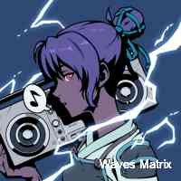 wavesmtrix87's profile picture. nftksm btc bnb nft busd