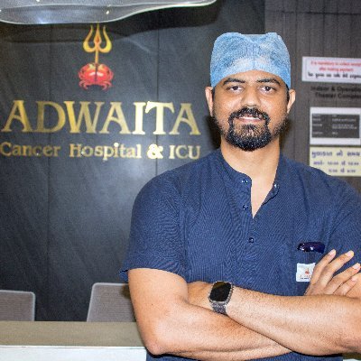 AdwaitaCancer's profile picture. 🎗️ Pioneering Cancer Care in Adajan, Surat
👨‍⚕️ Led by Dr. Divyesh Pathak – Oncosurgeon
🩺 Comprehensive Oncology Treatments
📍 Located at Sahaj Icon, Adajan