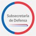 Subsecretaría de Defensa (@subsedefensa) Twitter profile photo Subsecretaría de Defensa (@subsedefensa) Twitter profile photo