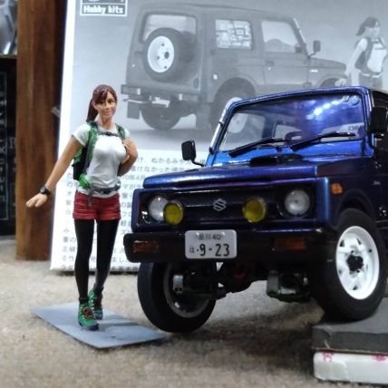 tomo3mode's profile picture. クルマプラモ　
美プラも最近ヌマ
愛車のダッシュボードは絶好の展示スペース📸

冬はPOST不定期になりがち