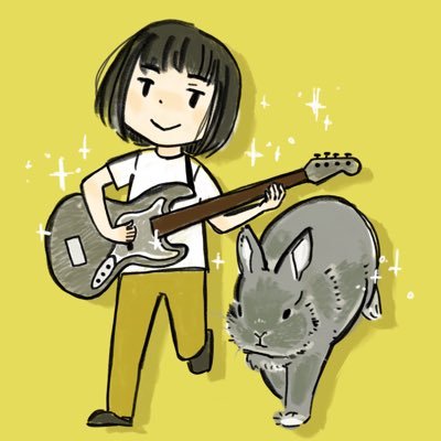 muraoca_333's profile picture. ベースを弾きます。3ピースロックバンド money on mustache @MoneyOnMustache / 絵と工作と音楽と生活 / うさぎのもちまる爺さん12歳 / アコギはじめました