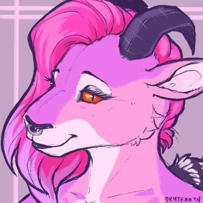 SapphometTea's profile picture. Sapphic demon goat girl streamer (18+)! LVL 34 - honorary MILF
#1 fan of eye-bleeding shades of pink 💕 
I'm a huge nerd, love RPGs and Pokemon