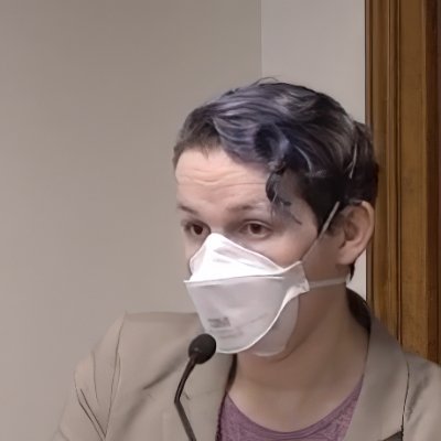 Everyone's favorite purple-haired advocate under the Georgia gold dome. Trans rights are human rights.
they/them