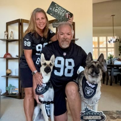 Raider fan since Stabler was QB #RNFL #RaiderNation San Francisco Giants fan #GoGiants—VERY Happily Married Man to @meloknee72!-Disabled USAF Veteran