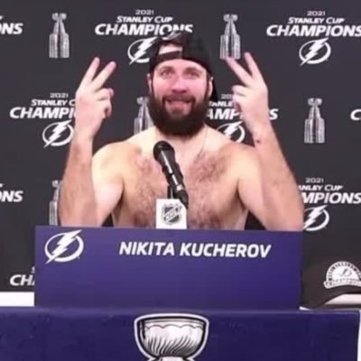 Sharing the inner thoughts of Nikita Kucherov that all Lightning fans want to hear ⚡️ #GoBolts #tampabaylightning #tblightning #kucherov