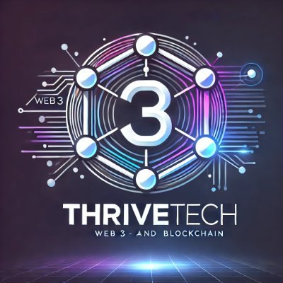 ThriveTechCo's profile picture. Exploring the future of Web3, blockchain, and cryptocurrency. Join us for expert insights, trends, and innovations shaping tomorrow’s digital world. #Web3 #Bloc
