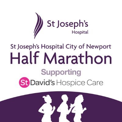 St David’s Hospice Care proudly presents the City of Newport Half Marathon. All proceeds used to fund vital hospice services @sdfhc.