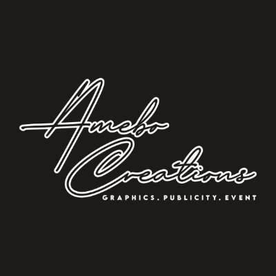 CreationsAmebo's profile picture. • FUNAAB Alumnus | Graphic Designer | Event Planner | Social Worker | Child Care & Family Studies| Aspiring Child Counselor| Publicist •