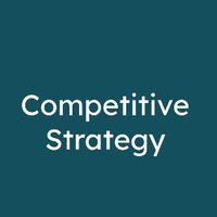 Competitive Strategy (@competstrategy) 's Twitter Profile