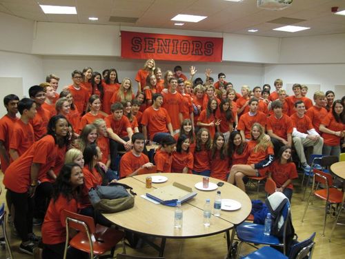Seniors at ASL, don't you wish you were 1 2? Going HAM on second semester