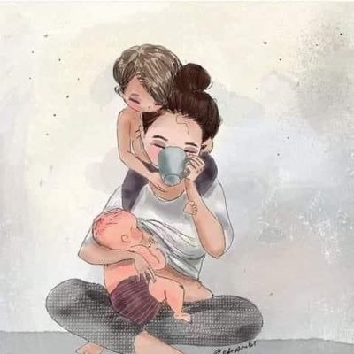 a mother of two.