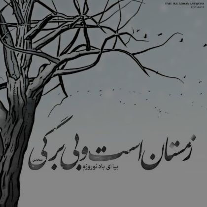 محب امیرالمومنین مولا علی علیه السلام / در زمستان شجره طیبه برگی به زیبای حاج قاسم میخواهد تا قیام کند