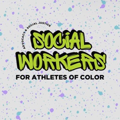 Sport Social Workers advocating for athletes of color to get visibility and social justice in their sport, while prioritizing their mental health and wellbeing.
