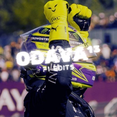 I just want to be a formula 1 driver, biggest fan of @LewisHamilton