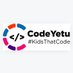 CodeYetu#KidsThatCode (@codeyetu) Twitter profile photo CodeYetu#KidsThatCode (@codeyetu) Twitter profile photo