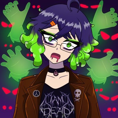Barrel Looming Space Plant Zombie Vtuber! ☢️💚
💌 Juutavt@gmail.com Mama @PomAxiPom Rigging @NeediVT
pfp : @PhantomSkullArt 🎨#JuutaArt