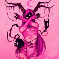Zero 💜 ($0 / $200) (@baphometbunnii) 's Twitter Profile