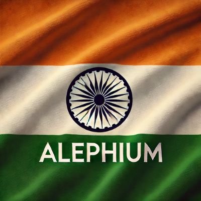 Alephium_India's profile picture. Community-driven channel is focused on promoting the Alephium ($ALPH) project across India 🇮🇳.  Website: https://t.co/20Tbn1tn86
