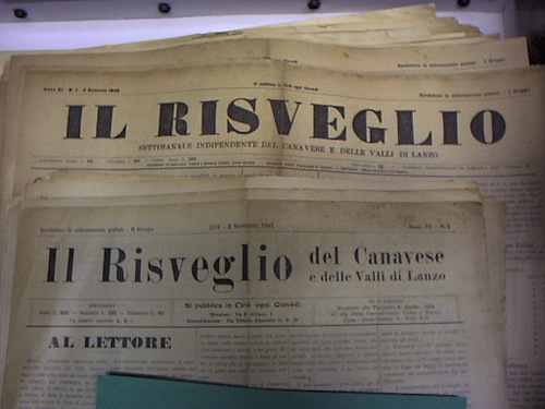 Storico settimanale indipendente di Ciriè, Canavese, Valli di Lanzo e cintura nord di Torino. Dal 1921