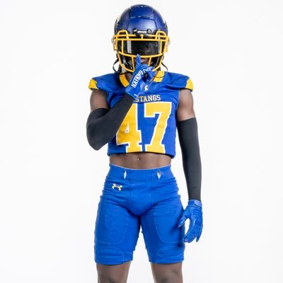AckleyKoutiebou's profile picture. Nickel/SS @mjcmustangs | 6’0ft | 180lbs | RS Freshman | 4/4 Years of Eligibility | Instagram: ack.dsg | Email: ackleykoutiebou56@gmail.com
