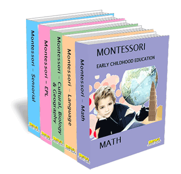 Montessori Curriculum, Albums, Teaching Guide Books  - Teacher, Educator, Montessorian, Preschool Teacher, Mom