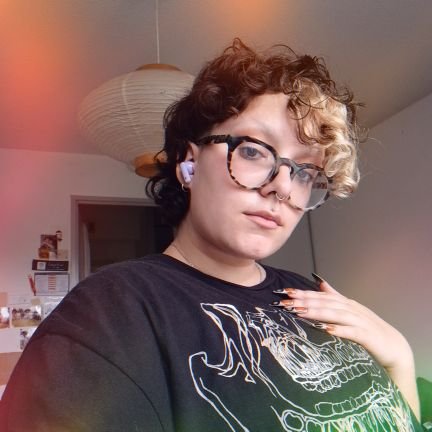 redrosesRbad's profile picture. non binary they/she bi drag queen streamer 
team streamqueens 💜