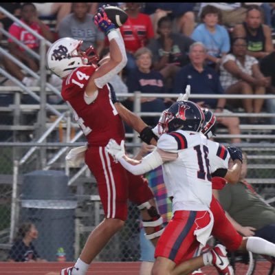 WR-TE-QB 6'4, 235 Ibs, North Desoto Griffins, Class of 2027, Philippians 4:13, National Junior Honor Society!, 4.4 GPA!
