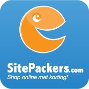 sitepackers's profile picture. Ga via SitePackers naar een webshop, bestel daar zoals je normaal ook doet en ontvang extra korting op alles wat je bestelt.
