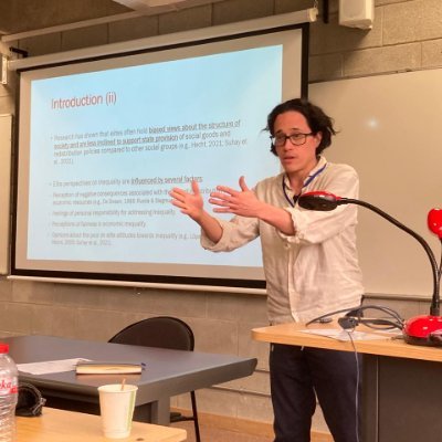 Sociologist. Studies on inequality, class and social capital.