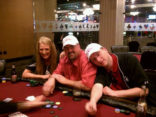 telecommunications worker....avid fan of poker.....beer....and sports