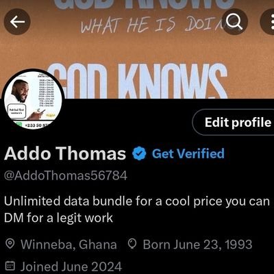 Unlimited data bundle for a cool price you can DM for a legit work