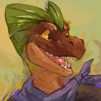 A friendly and nerdy 31 year old lizard-y Cell Biologist / He/They / Gay / single / Pfp by @Babanasaur / Banner by @dav_erage