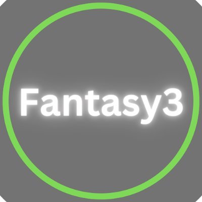 fantasy3xyz's profile picture. Fantasy3 | Pick the top 3 fantasy players, win the prize pool! 💰 #dfs #Solana #fantasysports #web3