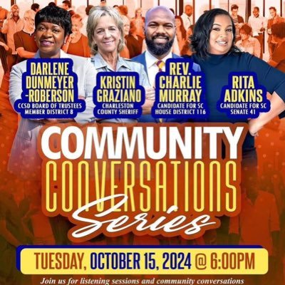 dunmeyer_ccsd's profile picture. Darlene Dunmeyer-Roberson is running for re-election as the Charleston County School District Board of Trustees member for District 8.