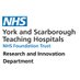 York & Scarborough Hospital Research & Innovation (@yorkresearch) Twitter profile photo York & Scarborough Hospital Research & Innovation (@yorkresearch) Twitter profile photo