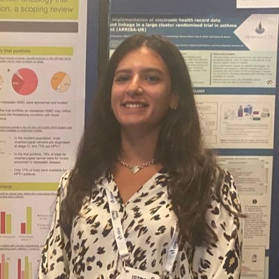 TMRP DTP PhD student @ICR_CTSU. My mixed-methods project is focused on increasing the representation of underserved groups in oncology trials.