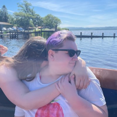 AnnaWeaver94's profile picture. Purple-haired queer with a brunch obsession. Living my best fat life in Glasgow, playing lacrosse, writing poems, and knitting near-constantly. All views my own
