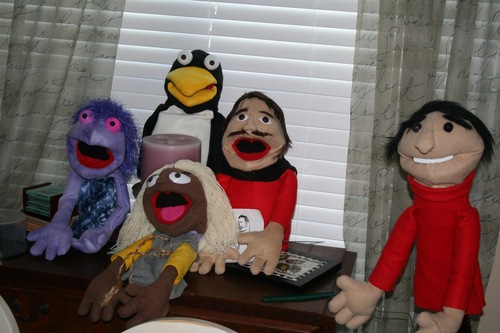 PuppetAWeek's profile picture. I'm making a puppet a week in 2012.  I'm also known as @cpillsbury I work with the @DeathXPuppets group as @skeptipuppets.